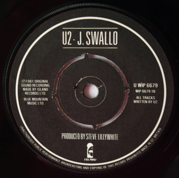 U2 : Fire (2x7", Single)