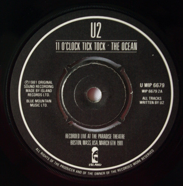 U2 : Fire (2x7", Single)