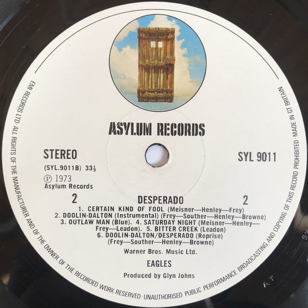 Eagles : Desperado (LP, Album)