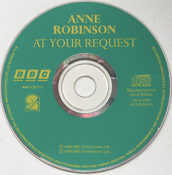 Various : Anne Robinson - At Your Request (CD, Comp)