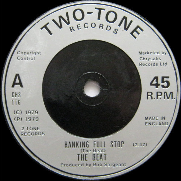 The Beat (2) : Tears Of A Clown / Ranking Full Stop (7", Single, Inj)