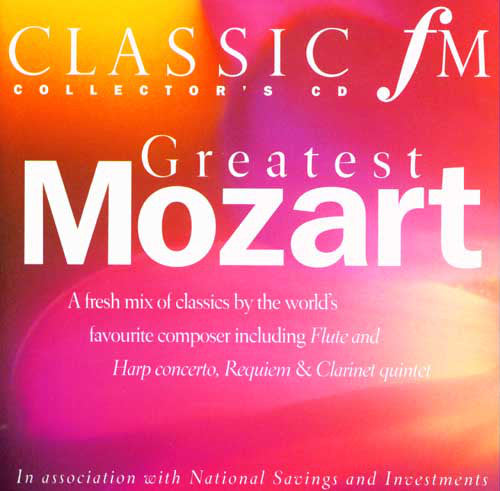 Various : Greatest Mozart (CD, Comp, Promo)