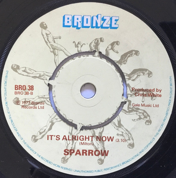 Sparrow (10) : Half Of My Life (7", Single)