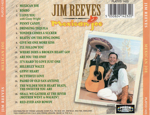 Jim Reeves : Mexican Joe (CD, Comp)