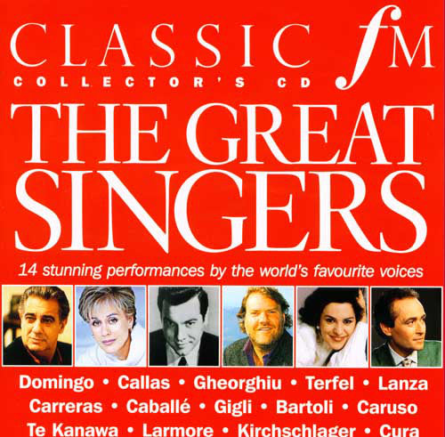 Various : The Great Singers (CD, Comp, Promo)