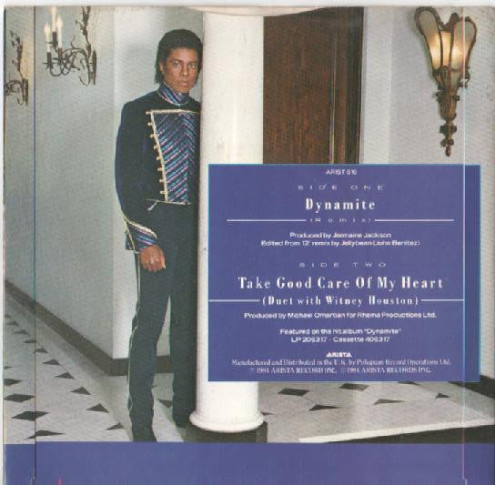 Jermaine Jackson : Dynamite (Remix) / Take Good Care Of My Heart (7")