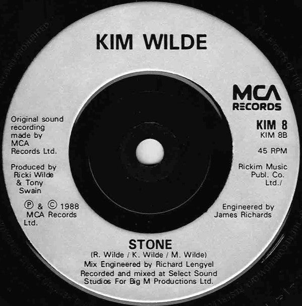 Kim Wilde : You Came (7", Single, Inj)