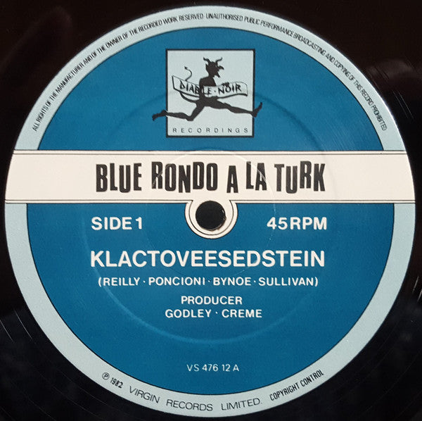 Blue Rondo A La Turk* : Klacto Vee Sedstein (12", Single)