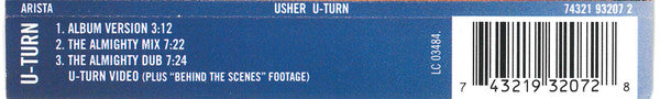 Usher : U-Turn (CD, Single, Enh, Ltd)