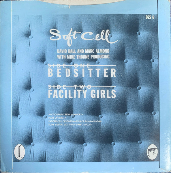 Soft Cell : Bedsitter (7", Single, Pap)