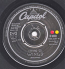 Wings (2) : Letting Go (7", Single)