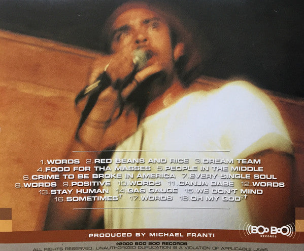 Michael Franti : Live At The Baobab (CD, Album)