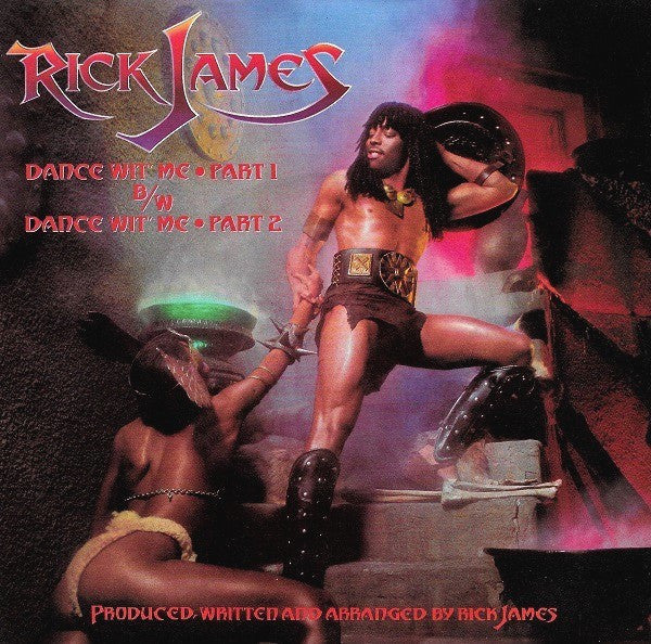 Rick James : Dance Wit' Me (7", Single)