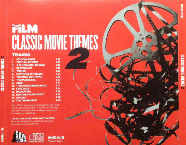 Various : Classic Movie Themes 2 (CD, Comp, Promo)