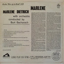Marlene Dietrich : Marlene Dietrich Returns To Germany (LP, Mono, RP)