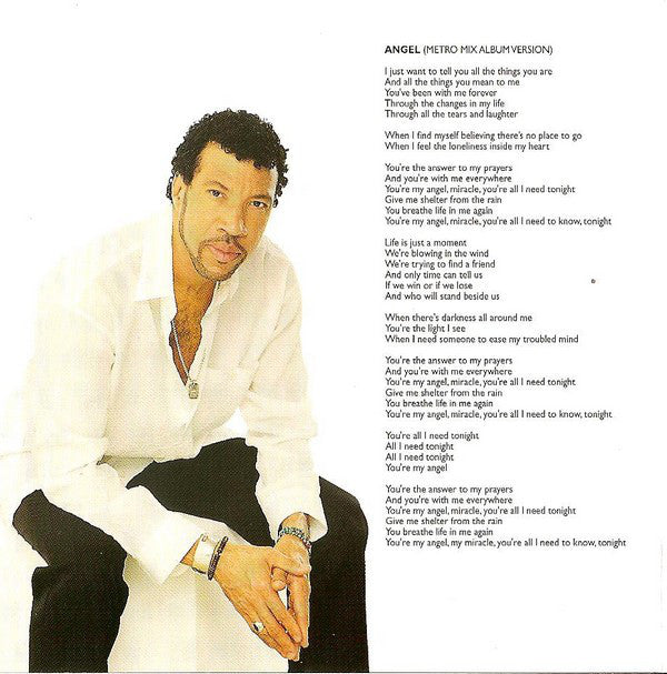 Lionel Richie : Renaissance (CD, Album)