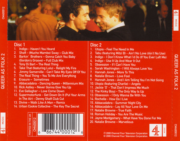 Various : Queer As Folk 2 (Same Men. New Tracks.) (CD, Album + CD, Album, Mixed)
