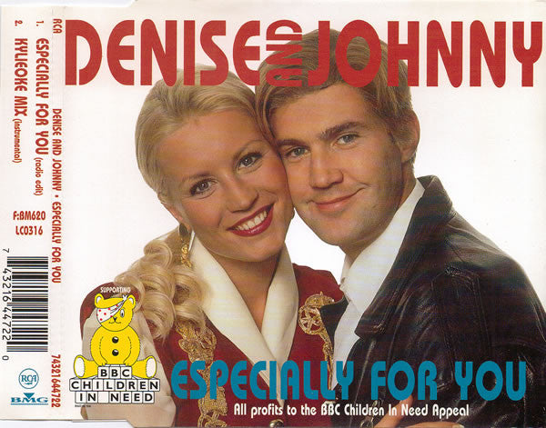 Denise* And Johnny* : Especially For You (CD, Single)