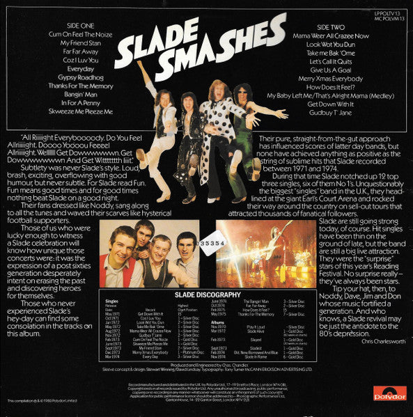Slade : Smashes (LP, Comp)
