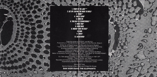 Technotronic Featuring Ya Kid K : Pump Up The Jam - The Album (CD, Album, RE, RP)