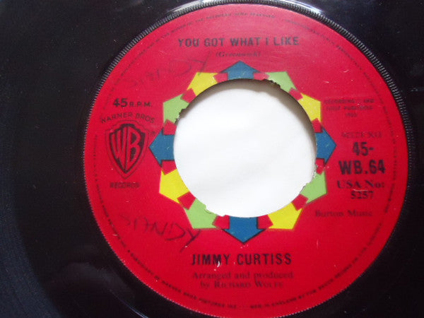 Jimmy Curtiss : Five Smooth Stones (7", Single)