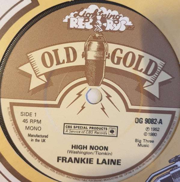 Frankie Laine : High Noon (7", Mono, RE)