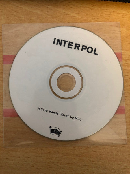 Interpol : Slow Hands (CD, Single, Promo)