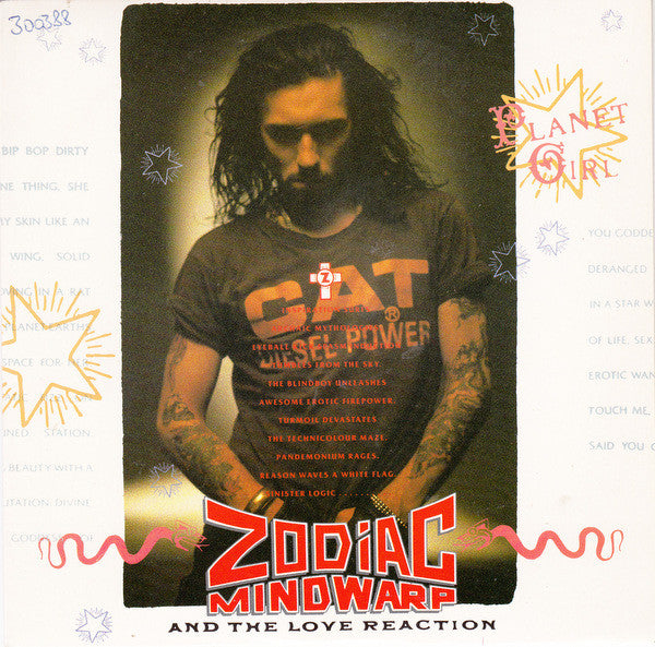 Zodiac Mindwarp And The Love Reaction : Planet Girl (7", Single)