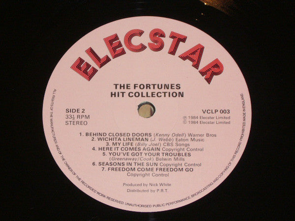 The Fortunes : Hit Collection (LP, Comp)