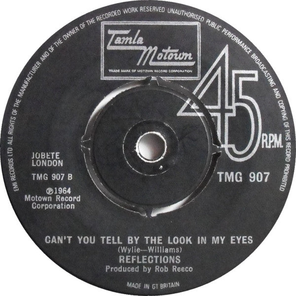 The Reflections (2) : (Just Like) Romeo & Juliet (7", Single, 4-P)