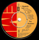 The Shadows : Apache / Wonderful Land / F.B.I. (7", Single)