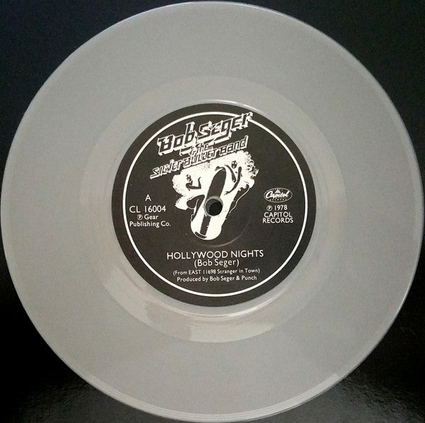 Bob Seger And The Silver Bullet Band : Hollywood Nights (7", Single, Ltd, Sil)