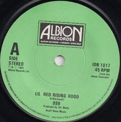 999 : Lil Red Riding Hood (7", Single)