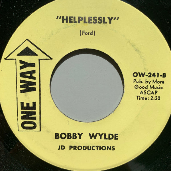 Bobby Wyld : God’s Little Acre / Helplessly  (7", Single)