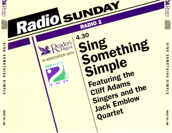 The Cliff Adams Singers : Sing Something Simple (6xCD, Album, Comp)