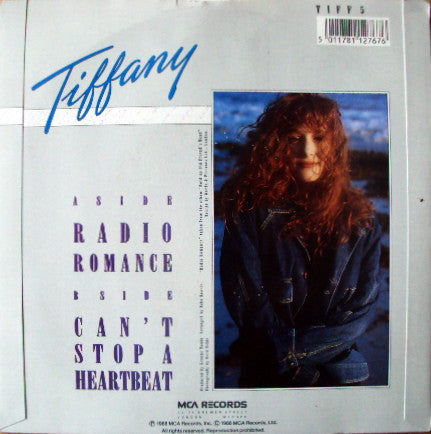 Tiffany : Radio Romance (7", Single, Pap)