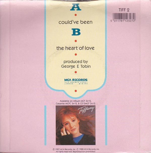 Tiffany : Could've Been (7", Single, Sil)