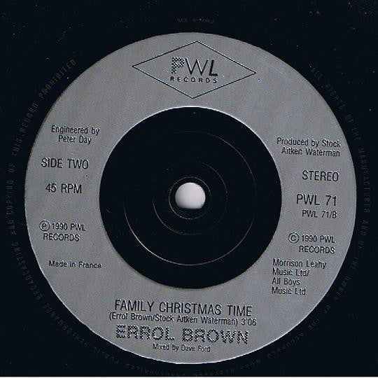 Errol Brown : Send A Prayer (To Heaven) (7", Single)