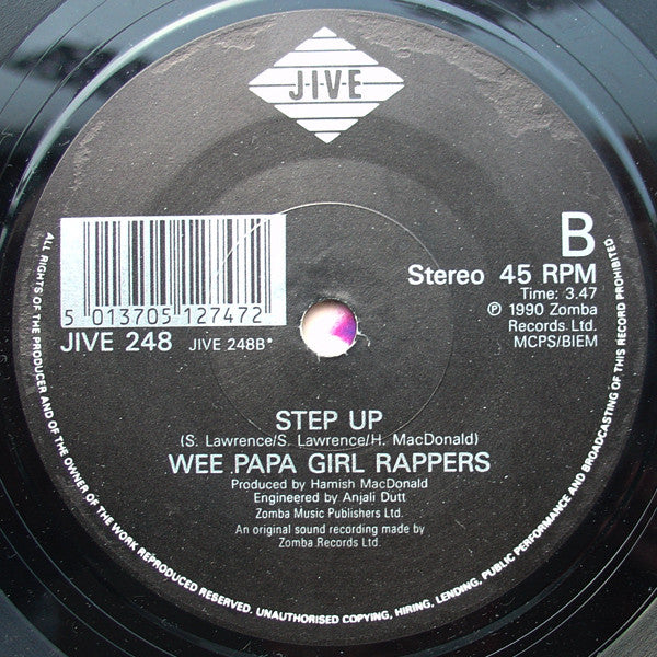 Wee Papa Girl Rappers : Get In The Groove (7", Single)