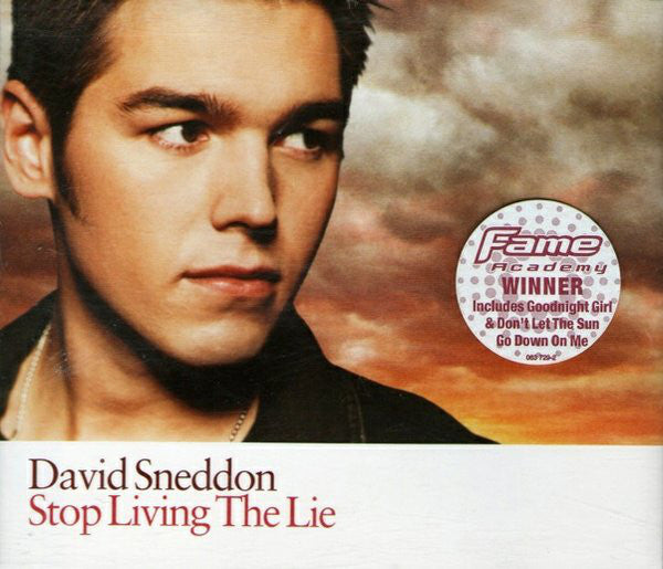 David Sneddon : Stop Living The Lie (CD, Single)