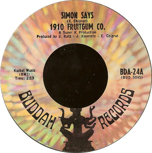 1910 Fruitgum Company : Simon Says (7", Single, Ter)