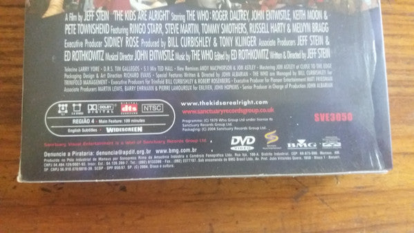 The Who : The Kids Are Alright (2xDVD-V, RE, NTSC, Spe)