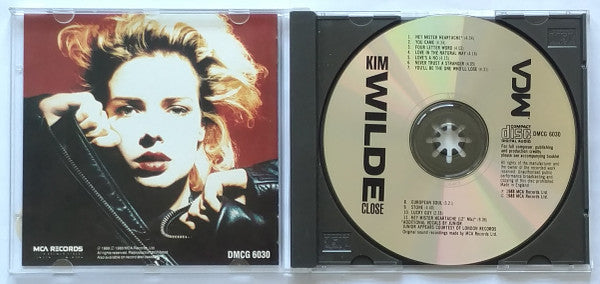 Kim Wilde : Close (CD, Album, Unb)