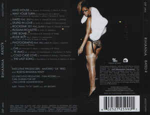 Rihanna : Rated R (CD, Album)