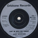 Judy Boucher : Can't Be With You Tonight (7", Single, RP)