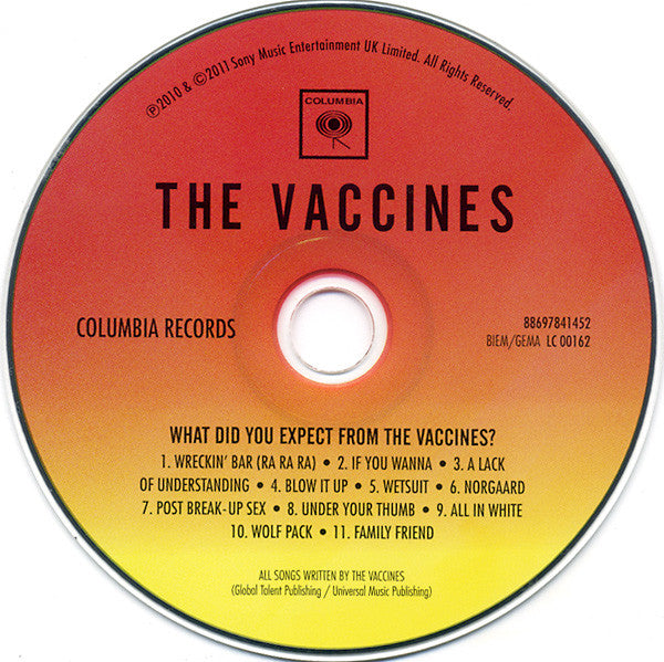 The Vaccines : What Did You Expect From The Vaccines? (CD, Album, RE)