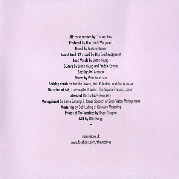 The Vaccines : What Did You Expect From The Vaccines? (CD, Album, RE)