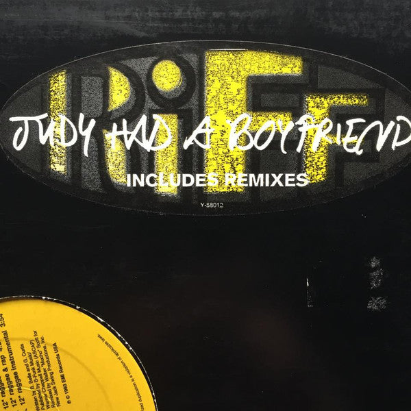Riff : Judy Had A Boyfriend (12")