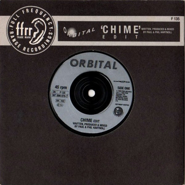 Orbital : Chime (Edit) (7", Single)