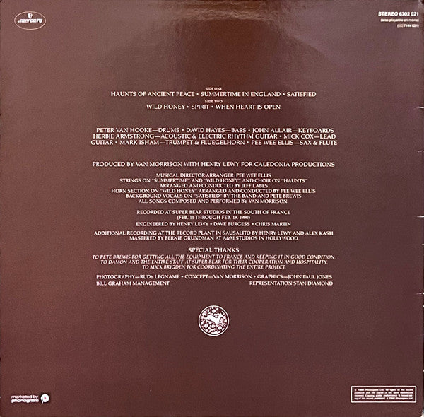 Van Morrison : Common One (LP, Album)